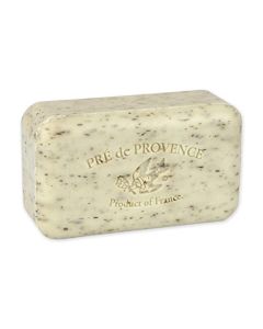 Pre de Provence Artisanal Soap Bar, Natural French Skincare, Enriched with Organic Shea Butter, Quad Milled for Rich, Smooth & Moisturizing Lather, Mint Leaf, 5.3 Ounce