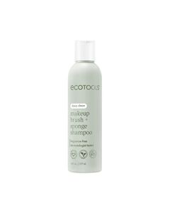 EcoTools Makeup Brush and Sponge Shampoo, Removes Makeup, Dirt, & Impurities From Makeup Brushes & Beauty Sponges, Fragrance-Free, Vegan, & Cruelty-Free, 6 fl.oz./ 177 ml, Packaging May Vary, 1 Count