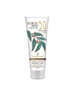 Australian Gold Botanical SPF 50 Tinted Sunscreen for Face, Non-Chemical BB Cream & Mineral Sunscreen,Water-Resistant,Matte Finish,For Sensitive Facial Skin,Rich to Deep Skin Tones, 3 FL Oz, Rich-Deep
