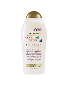 OGX Extra Creamy + Coconut Miracle Oil Ultra Moisture Body Wash, 19.5 Fl Oz