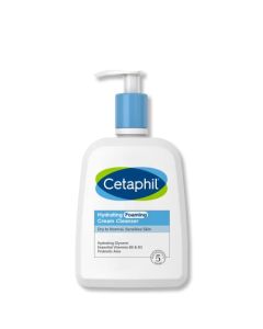 Cetaphil Cream to Foam Face Wash, Hydrating Foaming Cream Cleanser, 16 oz, For Normal to Dry, Sensitive Skin, with Soothing Prebiotic Aloe, Hypoallergenic, Fragrance Free