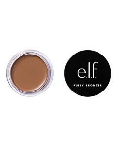 e.l.f. Putty Bronzer, Creamy & Highly Pigmented Formula, Creates a Long-Lasting Bronzed Glow, Infused with Argan Oil & Vitamin E, Honey Drip, 0.35 Oz (10g)