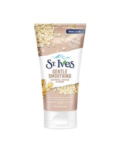 St. Ives Gentle Smoothing Face Scrub and Mask Oatmeal, ONE , 6 oz