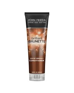 John Frieda Brilliant Brunette Multi-Tone Revealing Color Protecting Conditioner, for maintaining Color Treated Hair, Anti-Fade Conditioner, 8.45 oz, with Sweet Almond Oil and Crushed Pearls