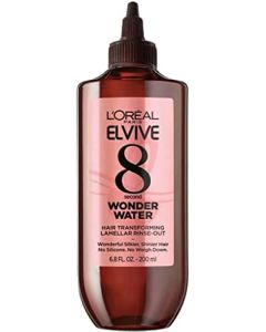 L’Oreal Paris Elvive 8 Second Wonder Water Lamellar, Rinse out Moisturizing Hair Treatment for Silky, Shiny Looking Hair, 6.8 FL; Oz