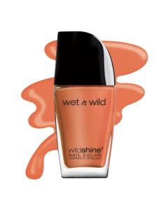 wet n wild Wild Shine Nail Polish, Orange Blazed, Nail Color
