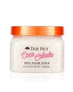 Tree Hut Coco Colada Shea Sugar Scrub, 18 oz, Ultra Hydrating and Exfoliating Scrub for Nourishing Essential Body Care