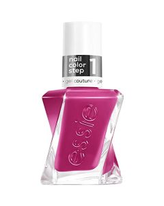 essie gel couture, Long-Lasting Nail Polish, 8-free Vegan, Fashion Freedom, Pink, Wilder Than I Seam, 0.46 fl oz