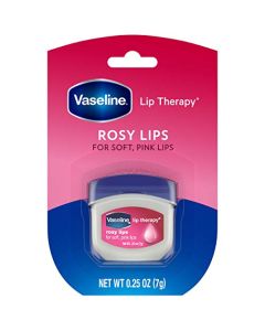 Vaseline Lip Therapy Lip Balm Mini, Rosy, 0.25 oz