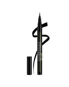Maybelline New York Tattoo Studio Ink Pen Eyeliner, Waterproof & Smudge Resistant Liner, Up to 24 Hours Eye Makeup Wear, Jet Black, 1 Count