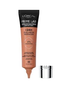 L'Oréal Paris Prime Lab Up to 24H Dullness Reducer, Face Primer Infused with Niacinamide to Reduce Face Dullness and Extend Makeup Wear, 1.01 Fl Oz
