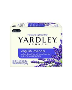 Yardley Bar Soap, English Lavender, 4.25 Ounce (Pack of 2)