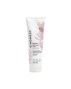 The Honest Company Hydrating Face + Body Lotion | Fast Absorbing, Naturally Derived, Hypoallergenic | Sweet Almond Nourish, 8.5 fl oz