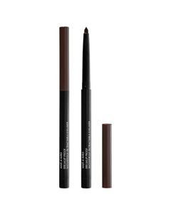 wet n wild Mega Last Breakup Proof Liquid Waterproof Eyeliner, Dark Brown, Quick Drying Retractable Gel Eyeliner, Smudge Resistant, Long Lasting 16 Hour Wear, Ultra Fine Brush Tip Pen