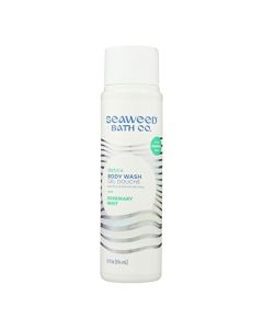 Seaweed Bath Co. Detox Body Wash, Rosemary Mint Scent, 12 Ounce, Sustainably Harvested Seaweed, Spirulina, French Sea Clay