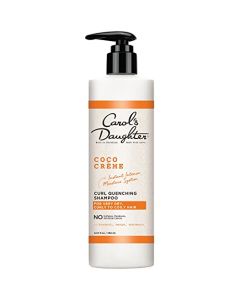 Carol’s Daughter Coco Creme Curl Quenching Sulfate Free Shampoo for Very Dry Hair, with Coconut Oil and Mango Butter, Sulfate Free Shampoo for Curly Hair, 12 fl oz