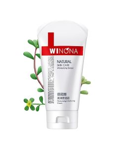 WINONA Face Moisturizing Cream for Sensitive Skin,Soothing Dry,Itchy,Red skin, with Portulaca Oleracea Extract, Prinsepia Utilis Royle Suitable for Daily Skin Care,150g/5.3oz