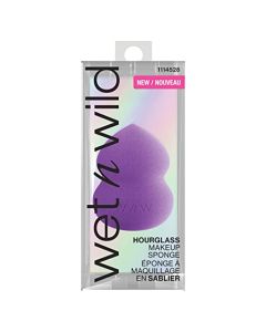 Wet n Wild Hourglass Makeup Sponge Precision Coverage and Streak Free Blending Foundation Blending Beauty Sponge, Dry, Wet Use for Powder, Cream, Liquid Make up