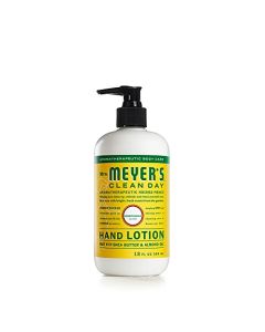 Mrs. Meyer's Hand Lotion for Dry Hands, Non-Greasy Moisturizer Made with Essential Oils, Honeysuckle, 12 oz