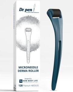 Microneedling Derma Roller by Dr.Pen - Dermaroller for Beard Growth, Hair Growth - Beard Roller, Scalp Roller, Face Roller, Microneedle Roller for Women and Men - Skin Care Micro Needle Roller