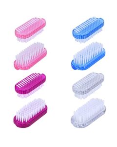 Nail Brushes Fingernail Cleaner,Yebeauty 8 pack Dual-sided Hand Scrub Cleaning Brush Hand Finger Toes Scrubbing Brush, Pedicure Nail Scrubber