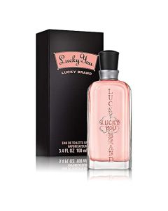 Lucky You Women's Perfume Fragrance, Eau de Toilette Spray, Day or Night with Fresh Flower Citrus Scent, 3.4 Fl Oz